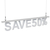 Litera LED, ( H ) mare, decorativa, 3D, luminoasa, seria glisabil track profil Al, 100mm, 6500K, abcMIX, L2352