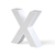 Litera LED, ( X ) mare, volumetrica, decorativa, 3D, luminoasa, seria pentru perete, 200mm, 6500K, abcMIX, L3592
