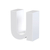 Litera LED, ( u ) mic, volumetrica, decorativa, 3D, luminoasa, seria pentru perete, 100mm, 6500K, abcMIX, L3493