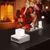 Simbol LED, punct ( . ), decorativ, 3D, luminos, seria magnetic baza, 220mm, 6500K, abcMIX, S1293