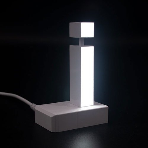 Litera LED, ( i ) mic, decorativa, 3D, luminoasa, seria magnetic baza, 170mm, 6500K, abcMIX, L1323