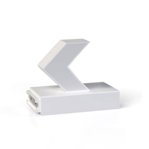 Simbol LED,  ( < ), decorativ, 3D, luminos, seria magnetic baza, 120mm, 6500K, abcMIX, S1459