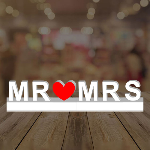 Decoratiune luminoasa evenimente seria magnetic Goliat MR ❤ MRS, 3745x680mm, 6500K, abcMIX, K1321