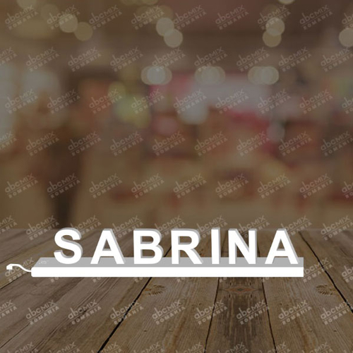 Cadou, decoratiune luminoasa seria magnetic baza SABRINA, 416.42x95mm, 6500K, abcMIX, K1538