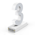 Cifra LED, ( 3 ), decorativa, 3D, luminoasa, seria magnetic baza, 120mm, 6500K, abcMIX, C1247