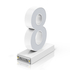 Cifra LED, ( 8 ), decorativa, 3D, luminoasa, seria magnetic baza, 220mm, 6500K, abcMIX, C1272