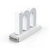 Litera LED, ( m ) mic, decorativa, 3D, luminoasa, seria magnetic baza, 220mm, 6500K, abcMIX, L1377