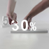 .Element de spatiere liniar seria magnetic baza, 55mm, 12VDC, abcMIX, E1242